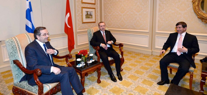 Samaras Erdogan Davutoglu