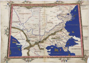 ptolemy cosmographia 1467 - balkan peninsula 01
