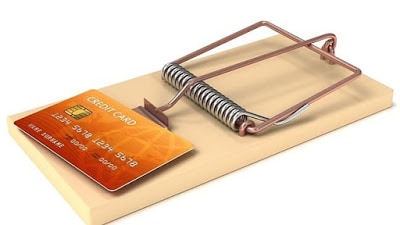 credit card as a mouse trap 01